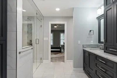 Weddington Downs Primary Bathroom — Kitchen Remodeling project by Detailed Interiors Inc.