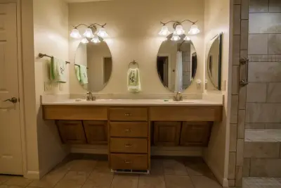Accessible Restroom for Wheelchair Users — Kitchen Remodeling project by Sunset Builders