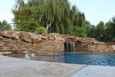 Southwest Grotto — Landscape Design project by Royal Creations Architectural Landscaping in Kansas City
