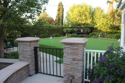 Transformed Lawn Area — Landscape Design project by Rue Group, Inc. / Kathryn Rue, Landscape Architect in Fullerton