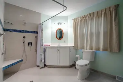 Barrier-Free Shower and Versatile Bath — Kitchen Remodeling project by Tony Trapp Remodeling LLC