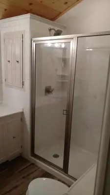 1916 Sears & Roebuck Back Porch Bath Renovation — Kitchen Remodeling project by Amos Building Company
