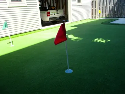 Putting Green - Backyard #1 by RugZoom Synthetic Grass & Landscaping