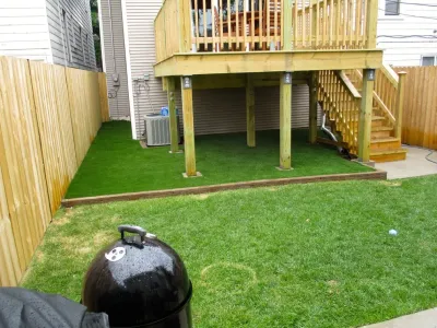 Turf Below Deck — Landscape Design project by RugZoom Synthetic Grass & Landscaping