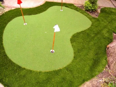 Putting Green #2 — Landscape Design project by RugZoom Synthetic Grass & Landscaping