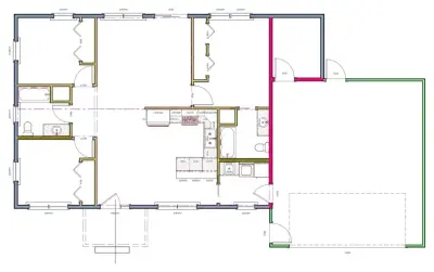 residential blueprints — Home Renovation & Remodeling Services project by Pete's Cabin Care & Remodel