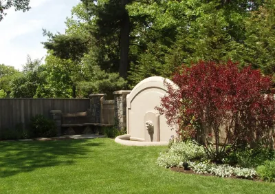 Brattle Street Residence — Landscape Design project by Ryan Associates Landscape Architecture & Planning