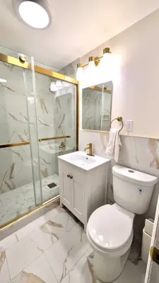 Restroom Renovation — Home Renovation & Remodeling Services project by Exquisite Construction Corp