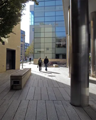 MIT Brain and Cognitive Science Building by Ryan Associates Landscape Architecture & Planning