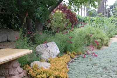 La Canada Spanish Revival — Landscape Design project by Sacred Space Garden Design Inc