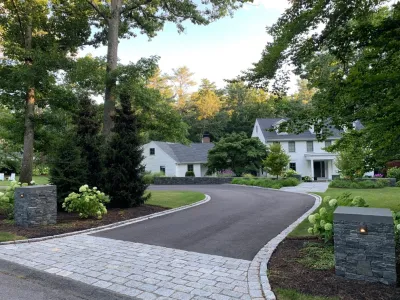 Sallie Hill Design, Landscape Architect - Outdoor Lighting Installation in Lexington, MA