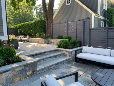 Newton, MA Residence — Landscape Design project by Sallie Hill Design, Landscape Architect in Newton