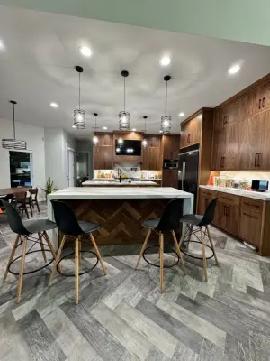 Contemporary Kitchen Renovation by Neil Robinson Custom Homes, LLC