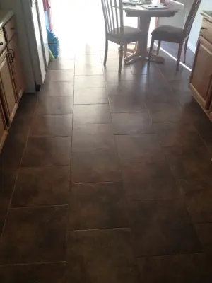 Tile Flooring in Ballwin, MO — Home Renovation & Remodeling Services project by Onesta Construction