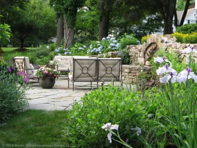 Fireplace Patio - Fairfield, CT by Austin Ganim Landscape Design, LLC