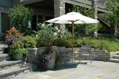 White Bear Lake Backyard — Landscape Design project by Savanna Designs, Inc.