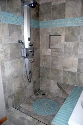Dual Bathroom by Doylestown Builders