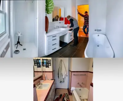 Before and After — Home Renovation & Remodeling Services project by Burgan Home Services