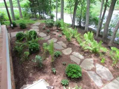 Lyme, CT — Landscape Construction project by BK Services Landscaping