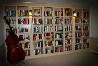 Integrated Bookshelves by Crossgrain, LLC.