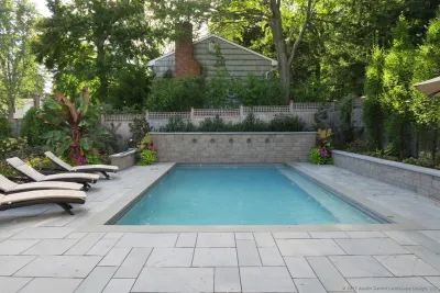 Garden Retreat — Landscape Design project by Austin Ganim Landscape Design, LLC in Stamford