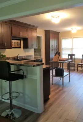 Collierville Renovation - Kitchen, Guest Bathroom & Flooring by HillCo Construction & Interior Transformations