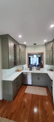 Total Kitchen Renovation in Tallmadge, OH | Bespoke Cabinets — Home Renovation & Remodeling Services project by Butler Building & Restoration LLC