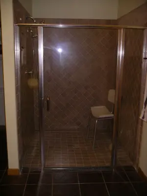 Accessible Shower — Home Renovation & Remodeling Services project by Gildehaus Construction LLC