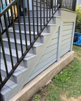 Lake Waukomis Composite Deck Construction — Home Renovation & Remodeling Services project by Elite One, Inc.