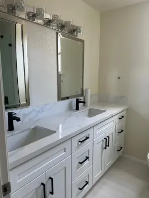 bathroom renovation — Home Renovation & Remodeling Services project by US LA Home Remodeling Inc.