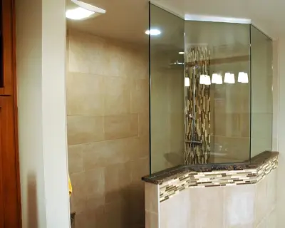 Modern Spa and Bath in Naperville, IL by Adam Hartig by Adam Hartig