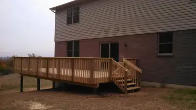 Crossbow Pathways Deck — Home Renovation & Remodeling Services project by Burris & Associates, LLC