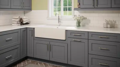 Tailored Framed Cabinets — Home Renovation & Remodeling Services project by Amoraz Custom Builders, LLC