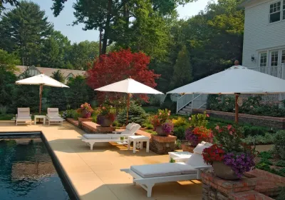 Mamaroneck Landscape — Landscape Design project by Sean Jancski Landscape Architects LLC