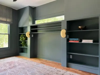 Personalized Lounge and Workspace by Max Craft Renovations