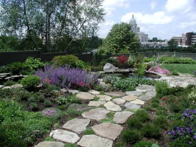 Benefit Street Residence — Landscape Design project by Searle Design Group, LLC