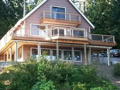 Tailored Deck and Railing Surrounding Puget Sound — Home Renovation & Remodeling Services project by Bar-None Construction