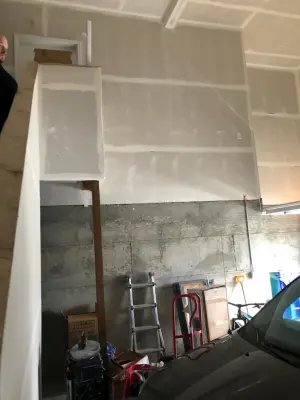 Flake Garage Loft Renovation by DC Premier Construction