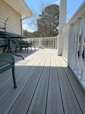 Southern Pines Condo Decking — Home Renovation & Remodeling Services project by Riverstone Construction And Home Improvement