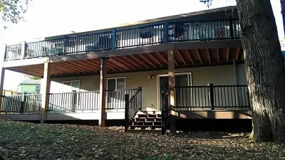 Dual Level Deck — Home Renovation & Remodeling Services project by Creative Hand & More