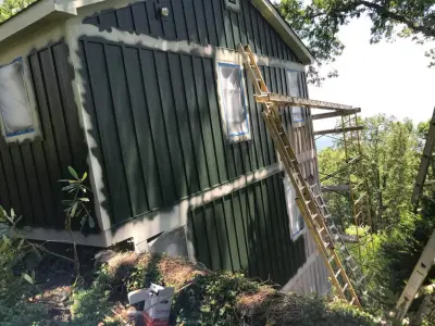 Outdoor Painting and Trim Finishing — Home Renovation & Remodeling Services project by JV Custom Construction LLC