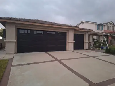 Exterior Coating and Stucco Columns — Home Renovation & Remodeling Services project by Rigos Painting Services
