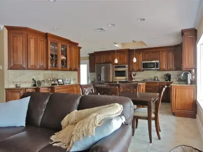 Welcoming and Comfortable Family Kitchen by Galante Building & Renovations, Inc.