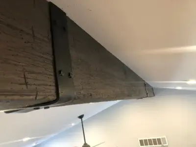 Imitation Beam — Home Renovation & Remodeling Services project by King Of Trades, LLC