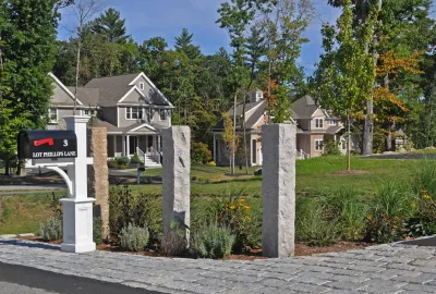 Mailboxes & Posts — Landscape Design project by Seoane Landscape Design in Norwell