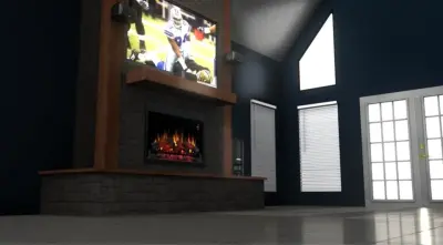 Fireplace Design, Construction, and Finalization — Home Renovation & Remodeling Services project by Home Source