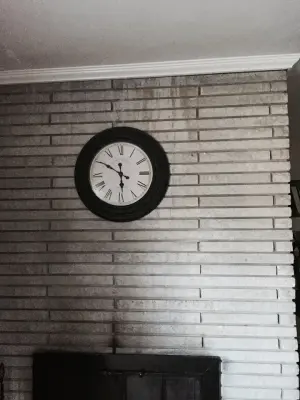Fireplace artwork — Home Renovation & Remodeling Services project by Head's Construction Inc