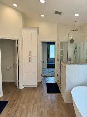 Foster Estates Primary Bathroom Renovation — Home Renovation & Remodeling Services project by Morrolina Construction