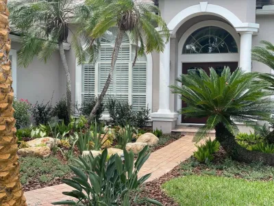 Greenwood Residence : Queens Harbour Yacht Club — Landscape Design project by Serenoa Landscape Design in Jacksonville