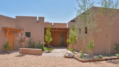 Santa Fe Haciendas Parade of Homes 2014 / House #5 — Landscape Design project by Serquis + Associates Landscape Architecture in Santa Fe